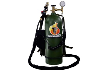 Image of Throwflame X15 Flamethrower, Forest Green, TF-X15FG