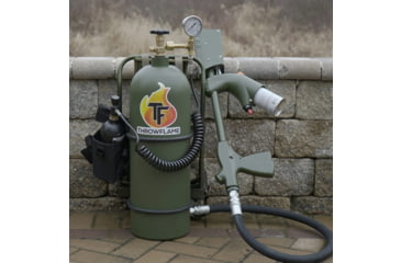 Image of Throwflame XL18 Flamethrower, Forest Green, TF-XL18FG