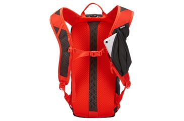 Image of Thule AllTrail Hiking Backpack, Obsidian/Roarange, 15L, 3203739