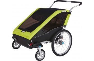 Image of Thule Chariot Cheetah XT 2-Chartreuse/Black