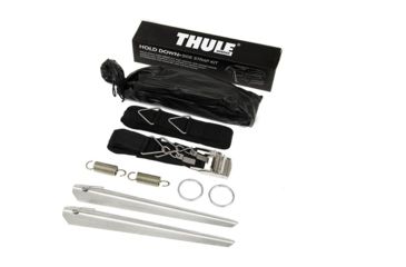 Image of Thule Hold Down Side Strap Kit, Black/Silver, 307916