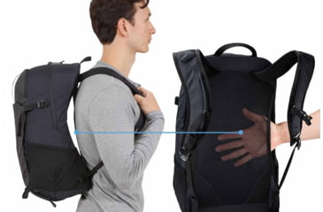 Image of Thule Nanum 25L Backpack, Black, 3204517