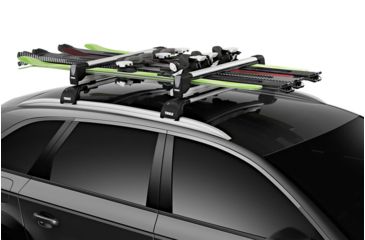 Image of Thule Snowpack Extender Rack, Black/Silver 7325