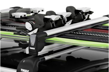 Image of Thule Snowpack Extender Rack, Black/Silver 7325
