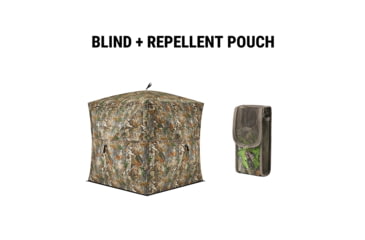 Image of Tidewe Blind &amp;Turkey Vest Accessory Pouches bundle, TVA002-TH-OSTE-BL001-CG-V2-TE