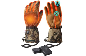 Image of Tidewe Heated Insulated Hunting Gloves, HG003-BKM-TE