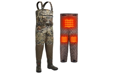 Image of Tidewe TorridWade Heated Duck Waterfowl Hunting Breathable Chest Waders, WD016-N12-V1.1-W-TE