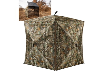 Image of Tidewe VisX/VisMax See Through Hunting Blind, Pop Up Ground Deer Blind, BL022-C15M-TE