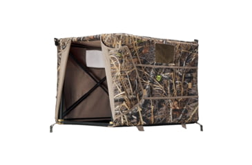 Image of Tidewe Waterfowl Hunting 3-in-1 Detachable Dog Blind with Adjustable Height Stand, ST001-BN-TE