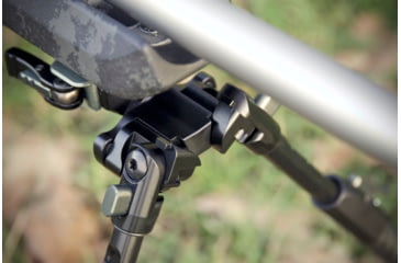 Image of Tier One Atac Bipod - Carbon QD Picatinny Tilt Only 9in, Grey, T1ATACC-LTPIC