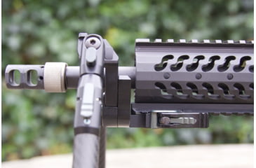 Image of Tier One Evolution Bipod Blaser - Aluminum Tilt Picatinny 7in, Black, T1BEATP180B