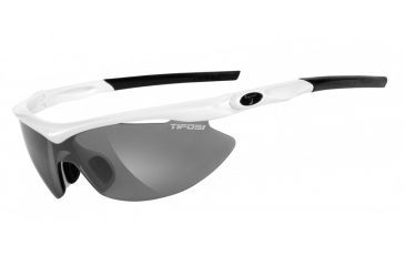 Image of Tifosi Optics Asian Slip w/ AC Red, Clear, Smole Lenses, Pearl White Frame 1060101101