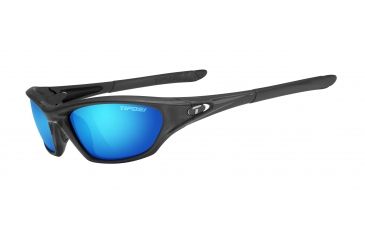 Image of Tifosi Optics Core Sunglasses, Clarion Blue Polarized Lenses, Gloss Black Frame 0200500255
