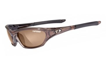 Image of Tifosi Core Sunglasses - Crystal Brown Metallic Frame, Brown Lenses 0200404771