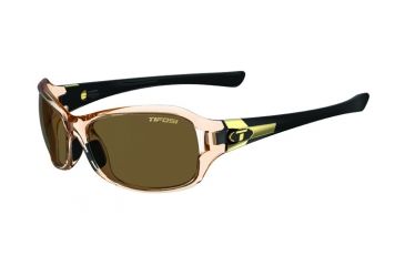 Image of Tifosi Optics Dea SL Sunglasses, Crystal Brown/Black Sunglasses, 0090408171