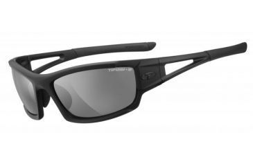 Image of Tifosi Optics Dolomite 2.0 Tactical Sunglasses, Smoke Lens, M Blk Tactical Frame 1021000170
