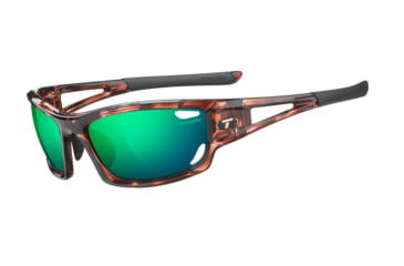Image of Tifosi Optics Dolomite 2.0 Sunglasses, Clarion Green Polarized, Tortoise Frame 1020501053
