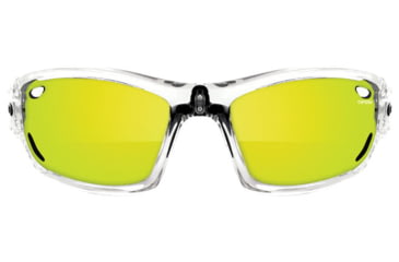 Image of Tifosi Optics Dolomite 2.0 Sunglasses - Crystal Clear Frame w/Clarion Yellow,Golf/Tennis and Extreme Contrast Lens 1020205329