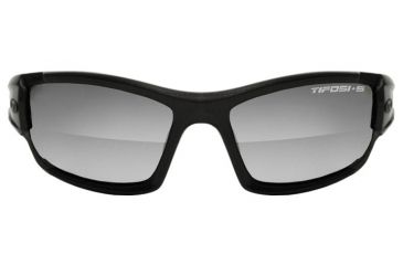 Image of Tifosi Optics Dolomite 2.0 Tactical Sunglasses, Smoke/HC Red/Clear Lenses, M Blk Tactical Frame 1021100101