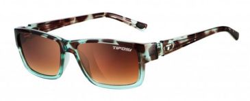 Image of Tifosi Optics Hagen Sunglasses - Blue Tortoise Frame w/Polarized Brown Lens 1200505450