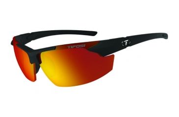 Image of Tifosi Optics Jet FC Sunglasses, Matte Black Frame, 1140400178