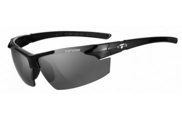 Image of Tifosi Optics Jet FC Sunglasses - Gloss Black Frame w/Smoke Lens 1140400270