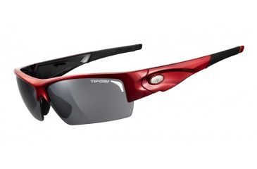 Image of Tifosi Optics Lore Sunglasses, Metallic Red 1090102701