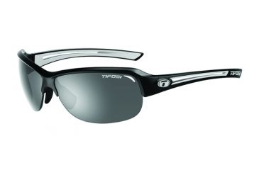 Image of Tifosi Optics Mira Sunglasses, Black/White Frame, 1380406470