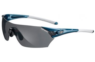 Image of Tifosi Optics Podium w/ AC Red, Clear, Smoke Lenses, Sky Blue Frame 1000103601