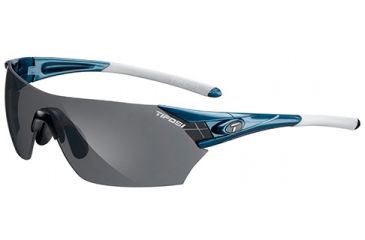 Image of Tifosi Optics Podium w/ EC, GT, Smoke Lenses, Sky Blue Frame 1000203615