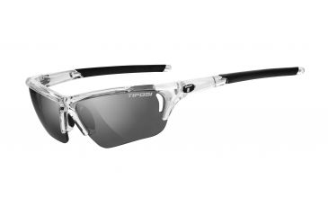 Image of Tifosi Optics Radius FC Sunglasses - Crystal Clear Frame w/Smoke,AC Red and Clear Lens 1190105301