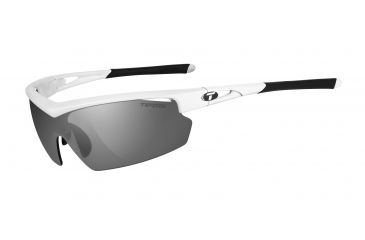 Image of Tifosi Optics Talos Sunglasses - Pearl White Frame w/Smoke,AC Red and Clear Lens 1180101101