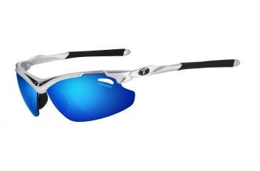 Image of Tifosi Optics Tyrant 2.0 Sunglasses - Race Black Frame w/Polarized Clarion Blue Lens 1120504955