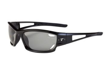 Image of Tifosi Dolomite Single Vision Prescription Sunglasses - Gloss Black Frame 0080600261