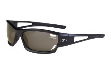 Image of Tifosi Dolomite Single Vision Prescription Sunglasses - Matte Black Frame 0080200110