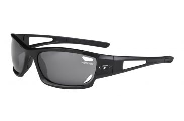 Image of Tifosi Dolomite Single Vision Prescription Sunglasses - Matte Black Frame 0080100101