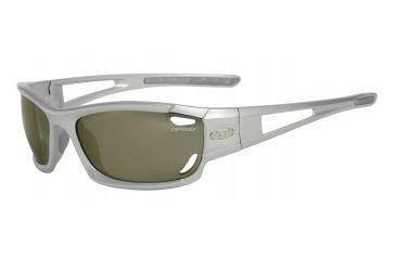 Image of Tifosi Dolomite Single Vision Prescription Sunglasses - Metallic Silver Frame 0080200610