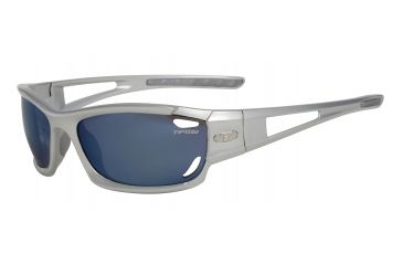 Image of Tifosi Dolomite Single Vision Prescription Sunglasses - Metallic Silver Frame 0080100604