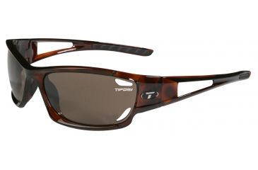 Image of Tifosi Dolomite Single Vision Prescription Sunglasses - Tortoise Frame 0080501050