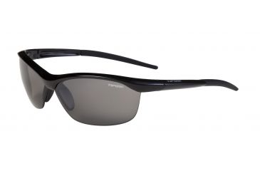 Image of Tifosi Gavia SL Sunglasses - Gloss Black Frame, Smoke Lenses 0220400270