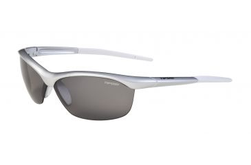 Image of Tifosi Gavia SL Sunglasses - Metallic Silver Frame, Smoke Lenses 0220400670