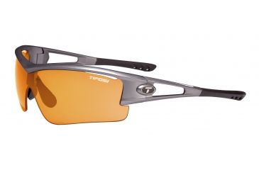 Image of Tifosi Logic XL Sunglasses - Gunmetal Frame, Backcountry Orange Fototec Lenses 0060300333