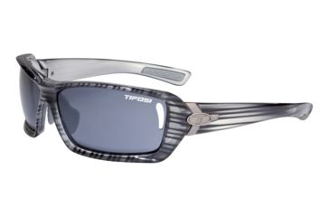 Image of Tifosi Mast Sunglasses - Grey Stripe Frame, Smoke Fototec Lenses 0020302634