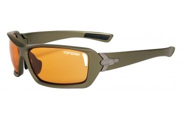 Image of Tifosi Mast Sunglasses - Olive Green Frame, Backcountry Orange Fototec Lenses 0020302533