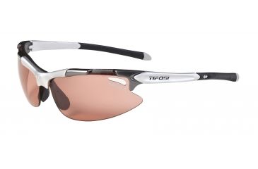 Image of Tifosi Pave' Sunglasses - Gunmetal Frame, High Speed Red Fototec Lenses 0130300330