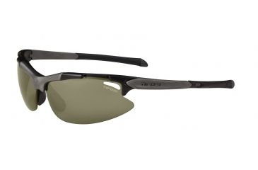Image of Tifosi Pave Sunglasses - Matte Black Frame, GT/EC/AC Red Lenses 0130200110