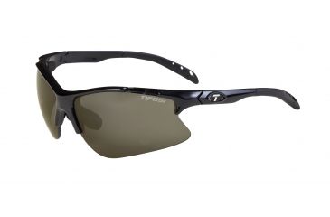 Image of Tifosi Roubaix Sunglasses - Gloss Black Frame, GT/EC/AC Red Lenses 0270200210