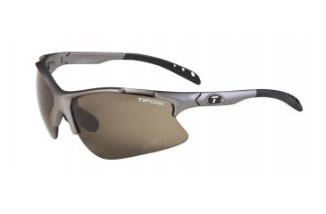 Image of Tifosi Roubaix Sunglasses - Iron Frame, GT/EC/AC Red Lenses 0270200410