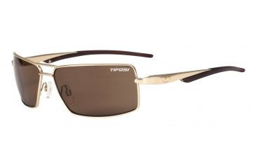 Image of Tifosi Salvo Single Vision Prescription Sunglasses - Matte Gold Frame 0240504450
