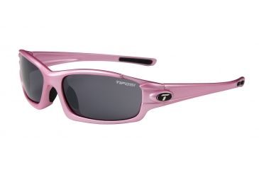 Image of Tifosi Scout Sunglasses - Metallic Pink Frame, Smoke Lenses 0250404570